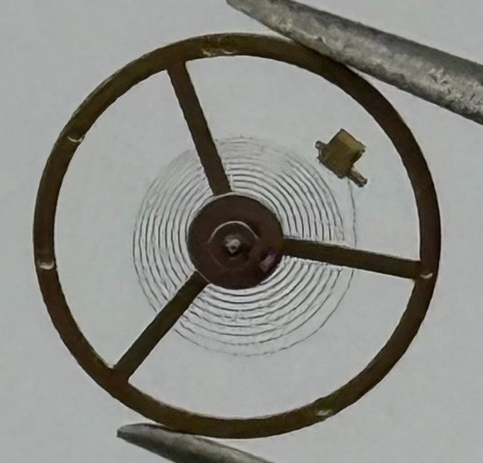 BFG 927-21 Balance Wheel Complete And Spring 6¾-8’’’ 1892 M Watch Movement Parts