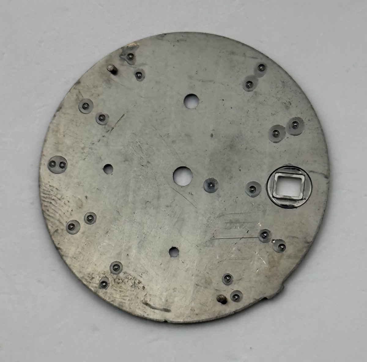 Seiko 7T62-0NM8 Watch Dial Chronograph Alarm 100M Spare Parts Repair 27.9mm
