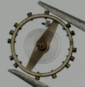 AS 970 Balance Wheel Complete And Spring 8¾’’’ 27 M Watch Movement Parts NOS