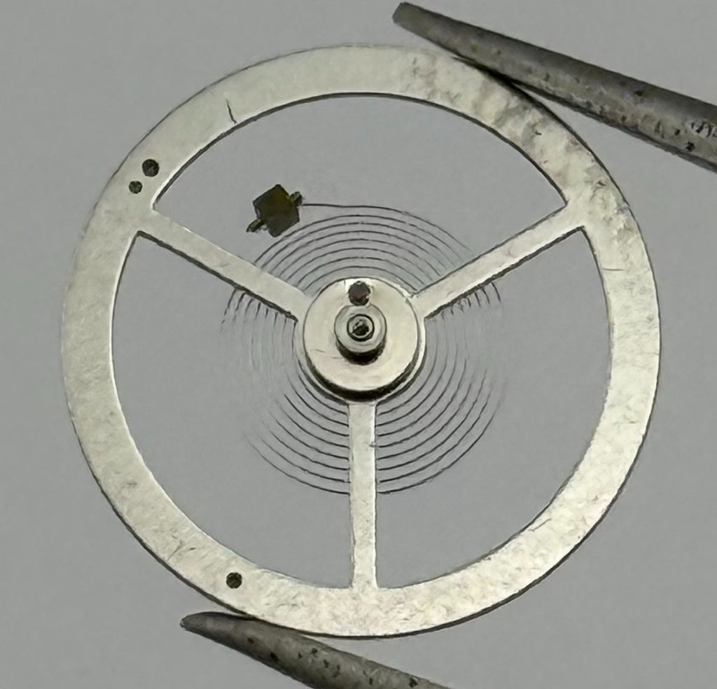 BFG 582 Balance Wheel Complete And Spring 13½’’’ 1782 Watch Movement Parts NOS