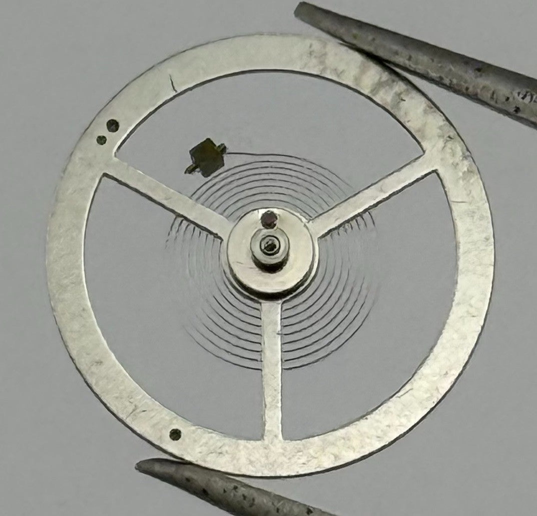 BFG 582 Balance Wheel Complete And Spring 13½’’’ 1782 Watch Movement Parts NOS