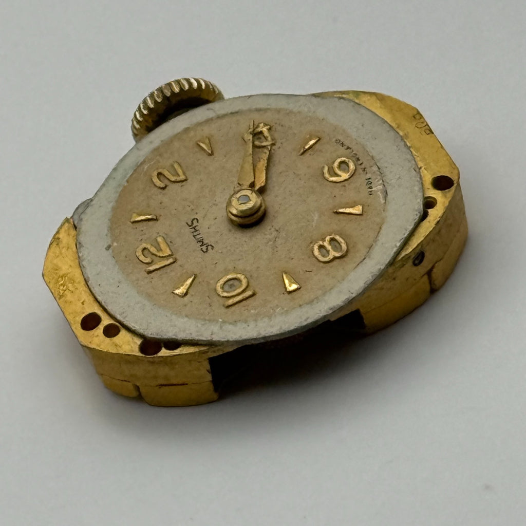Smiths Watch Movement Running Ladies England Manual Wind Parts Repair 12.7mm
