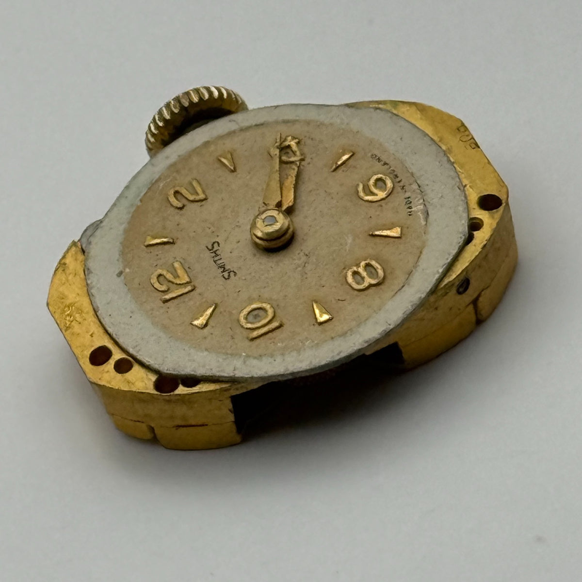 Smiths Watch Movement Running Ladies England Manual Wind Parts Repair 12.7mm