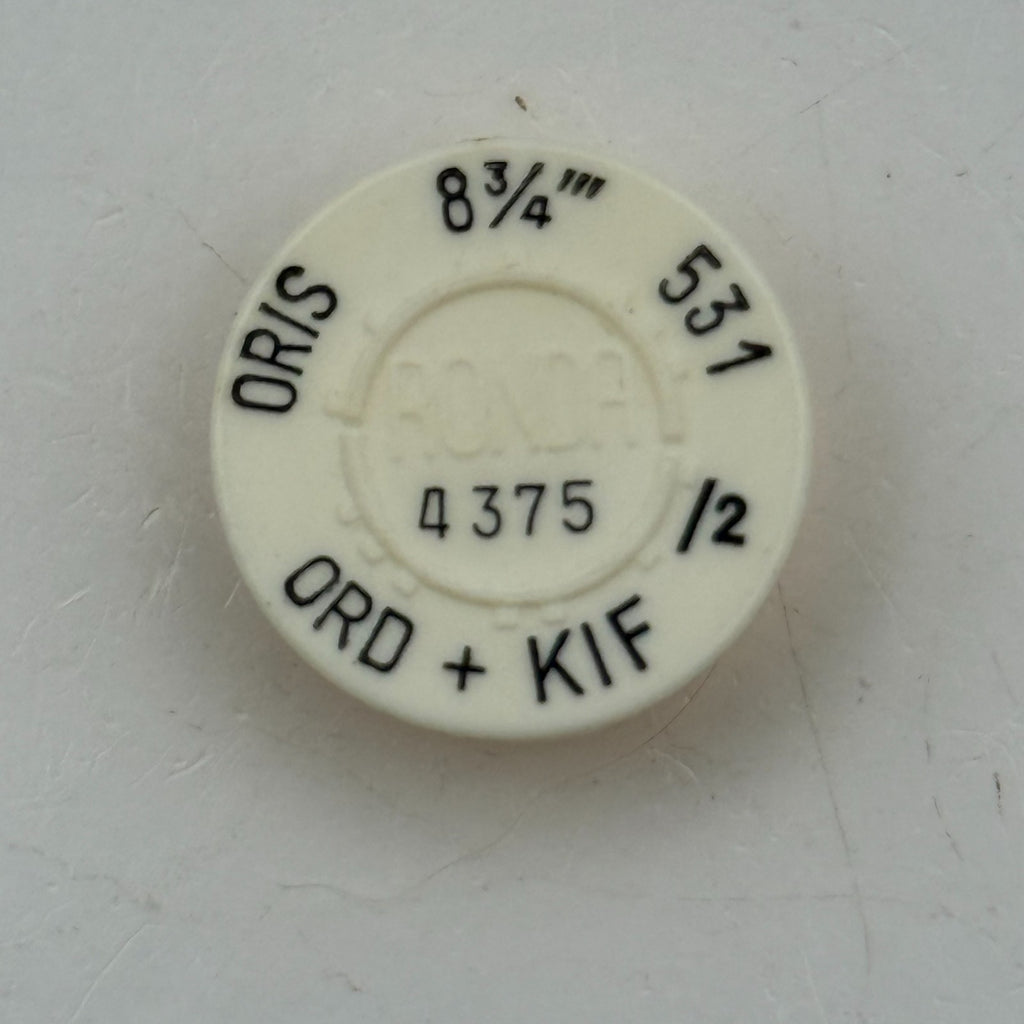Oris 531 Balance Wheel Complete And Spring 8¾’’ Ronda 4375 Watch Movement Parts