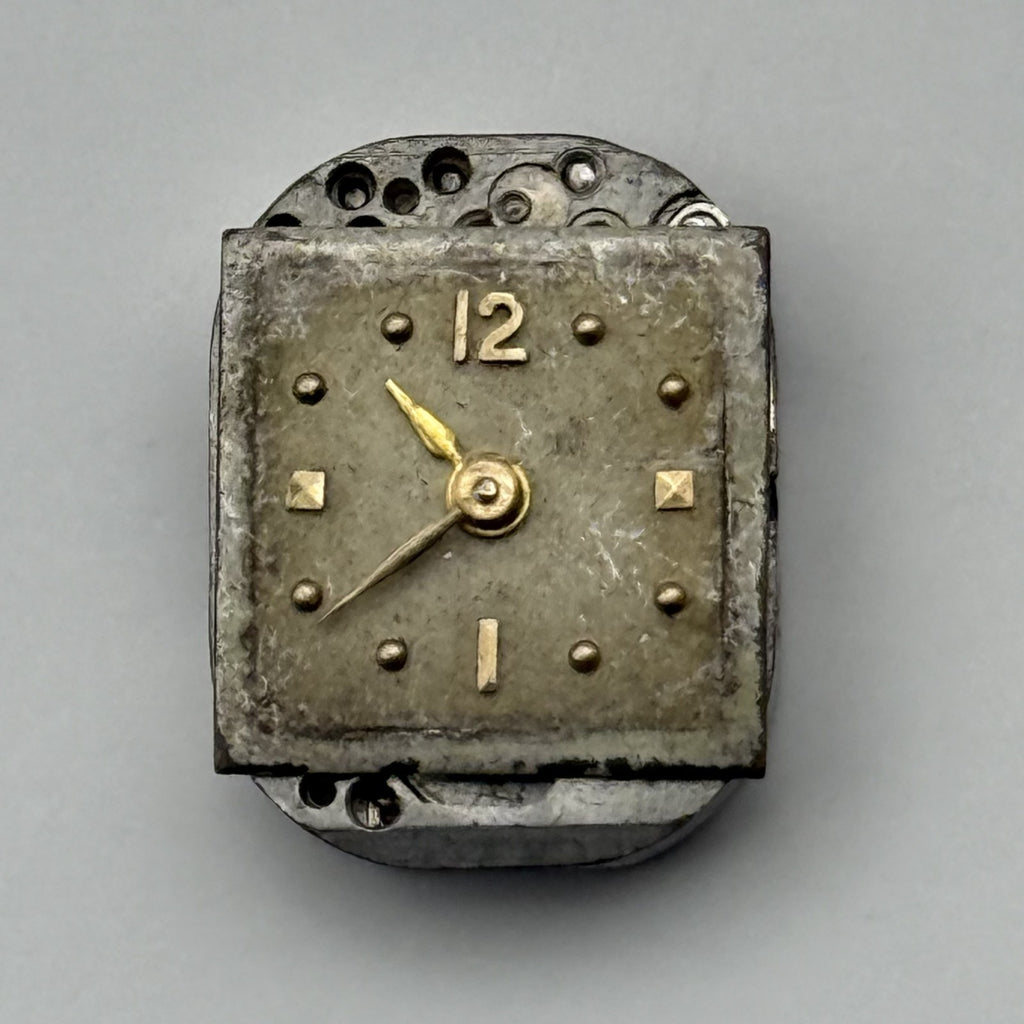 Solvil Watch Movement Paul Didisheim 17J Swiss Manual Wind Parts Repair 12.1mm