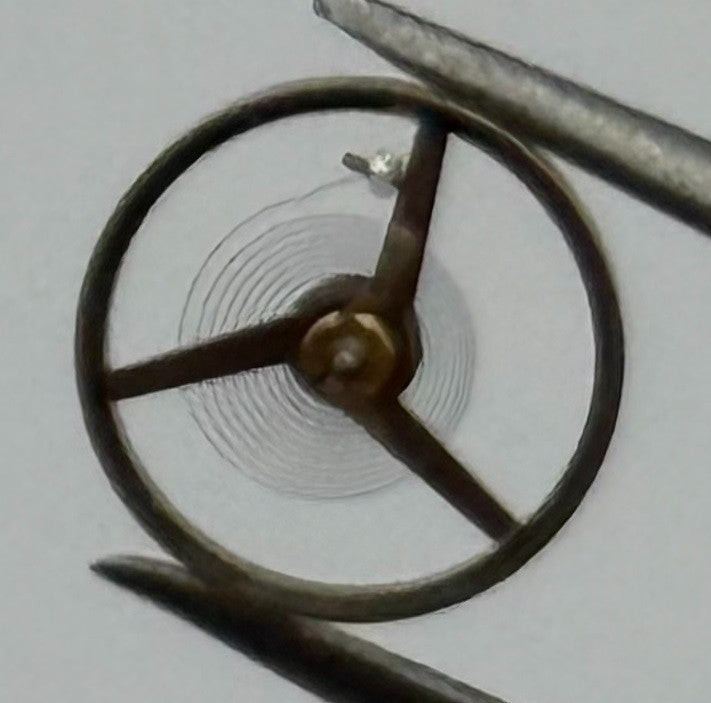AS 1677 Balance Wheel Complete And Spring Renata 1224 M Watch Movement Parts NOS