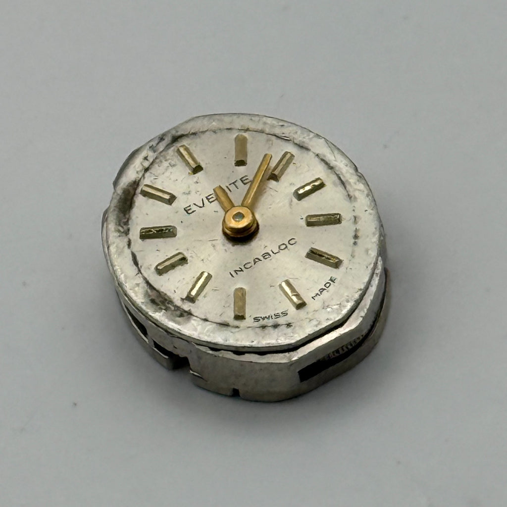 ETA 277-001 Watch Movement Everite 17 Jewels Swiss Manual Wind Parts 12.9mm