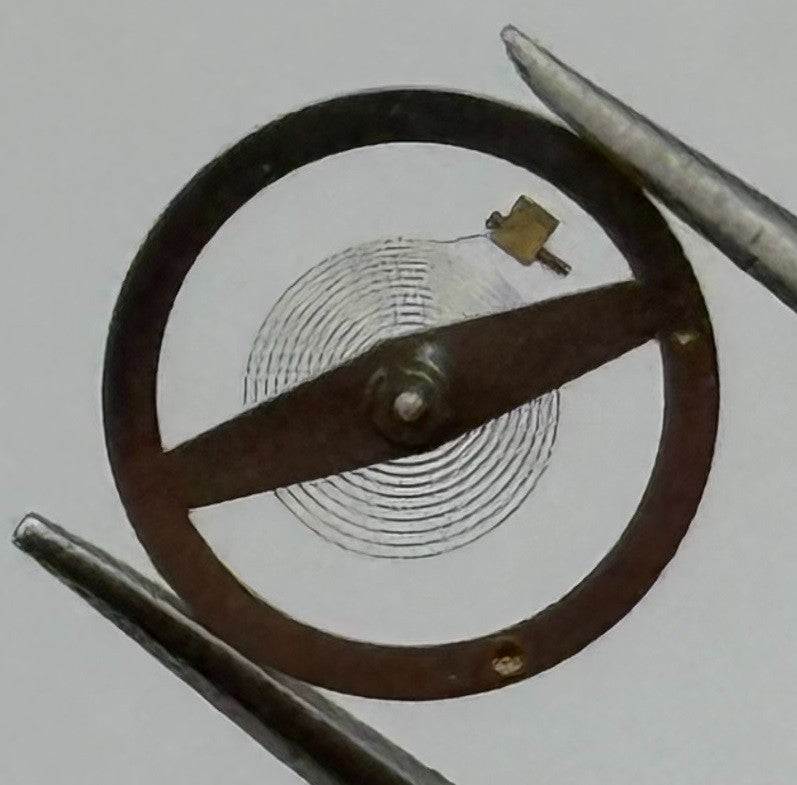 BFG 910 Balance Wheel Complete And Spring 8¾’’’ 4415 Watch Movement Parts NOS