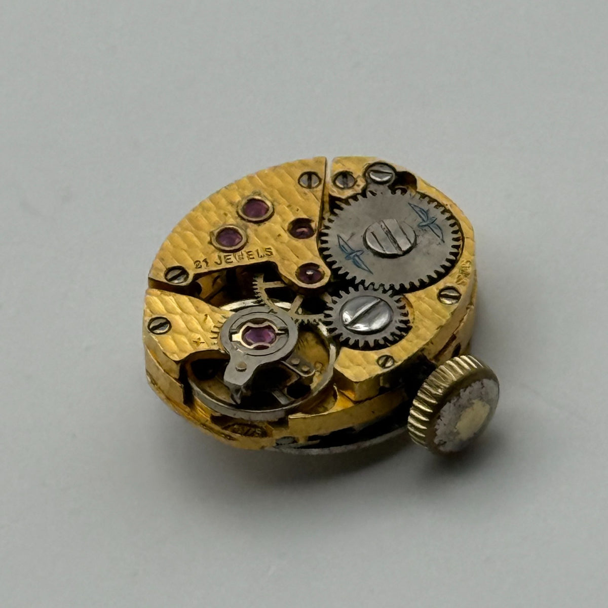 AS 1978 Watch Movement A. Schild Rotary 21J Swiss Manual Wind Parts Repair 13mm