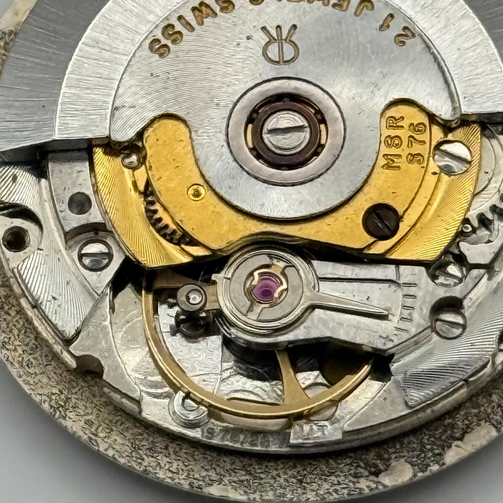 MSR S76-28 Watch Movement - Garrard Automatic - For Parts / Repair - 25.9mm