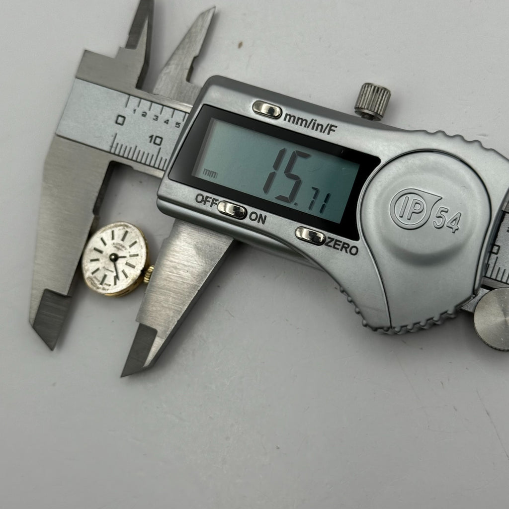 AS 1777 Watch Movement A. Schild Rotary Swiss 21 Jewels Manual Wind Parts 12.4mm