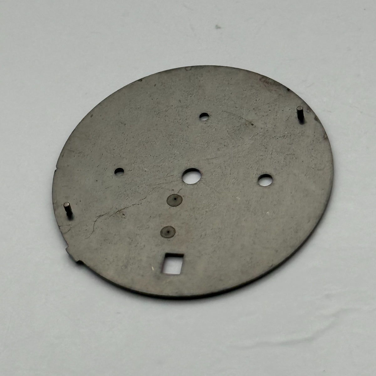 Seiko 7T32 7098 Watch Dial Chronograph 100M Black Spare Parts Repair 27.4mm