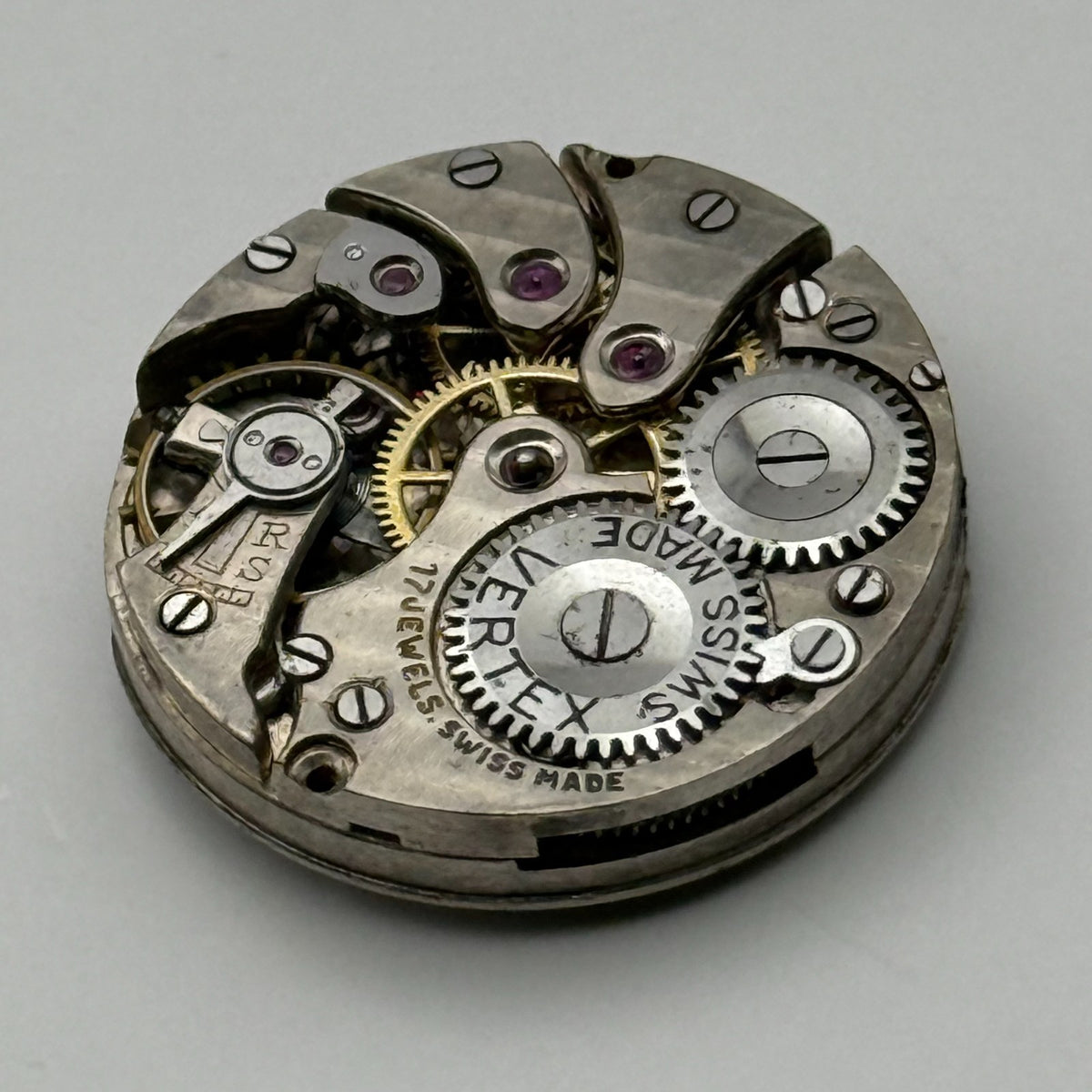 Vertex 5067 Watch Movement 17 Jewels Swiss Manual Wind Parts Repair 21.8mm