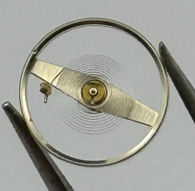 Oris 670 672 Balance Wheel Complete And Spring 8¾’’’ 5246 Watch Movement Parts