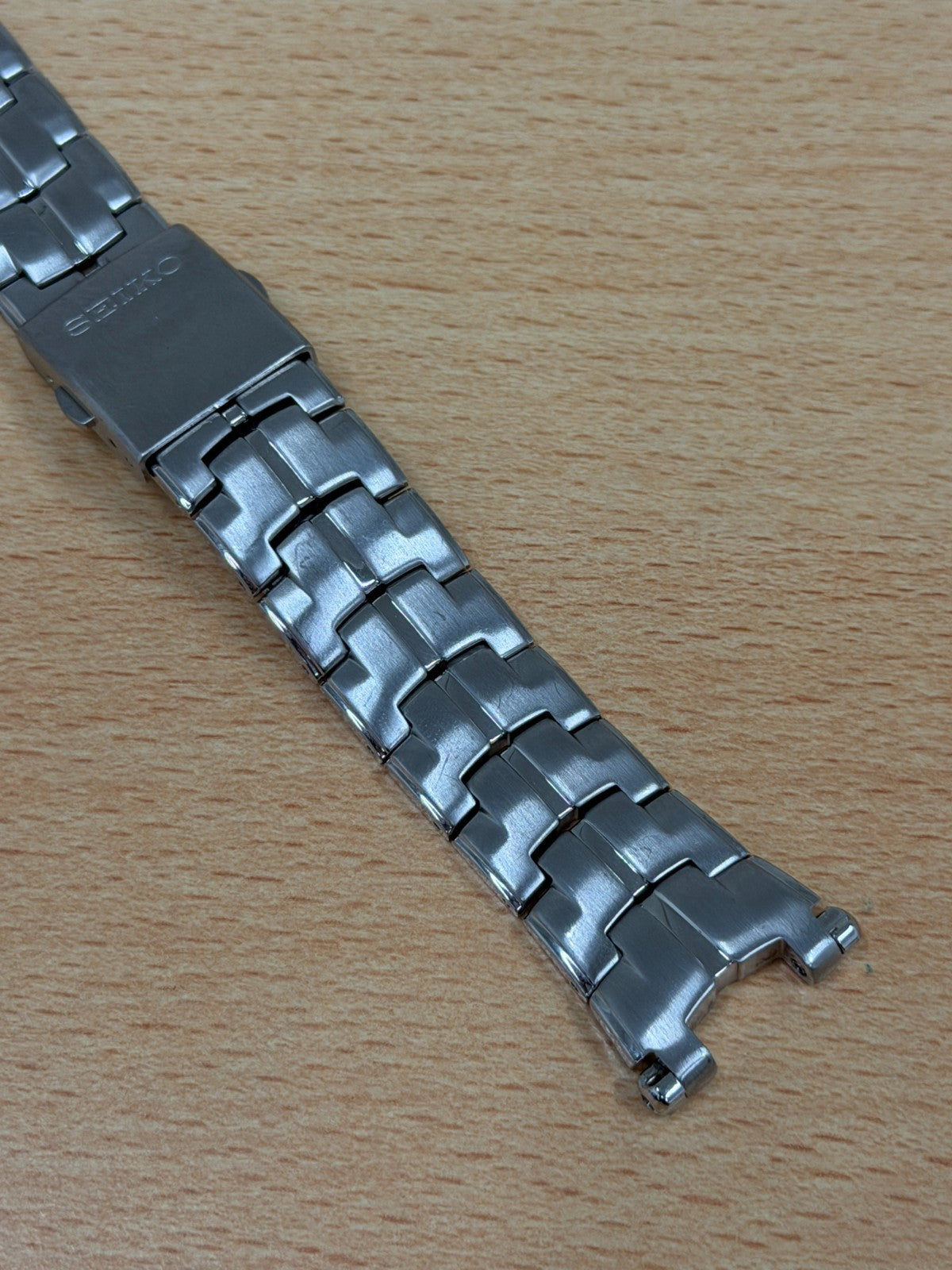 Seiko 33Z9-Z-I Bracelet - For Chronograph Model - 22mm Ends - Stainless Steel
