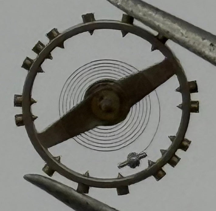 HP 251 Balance Wheel Complete And Spring 5¼’’’ Renata 1182 Watch Movement Parts