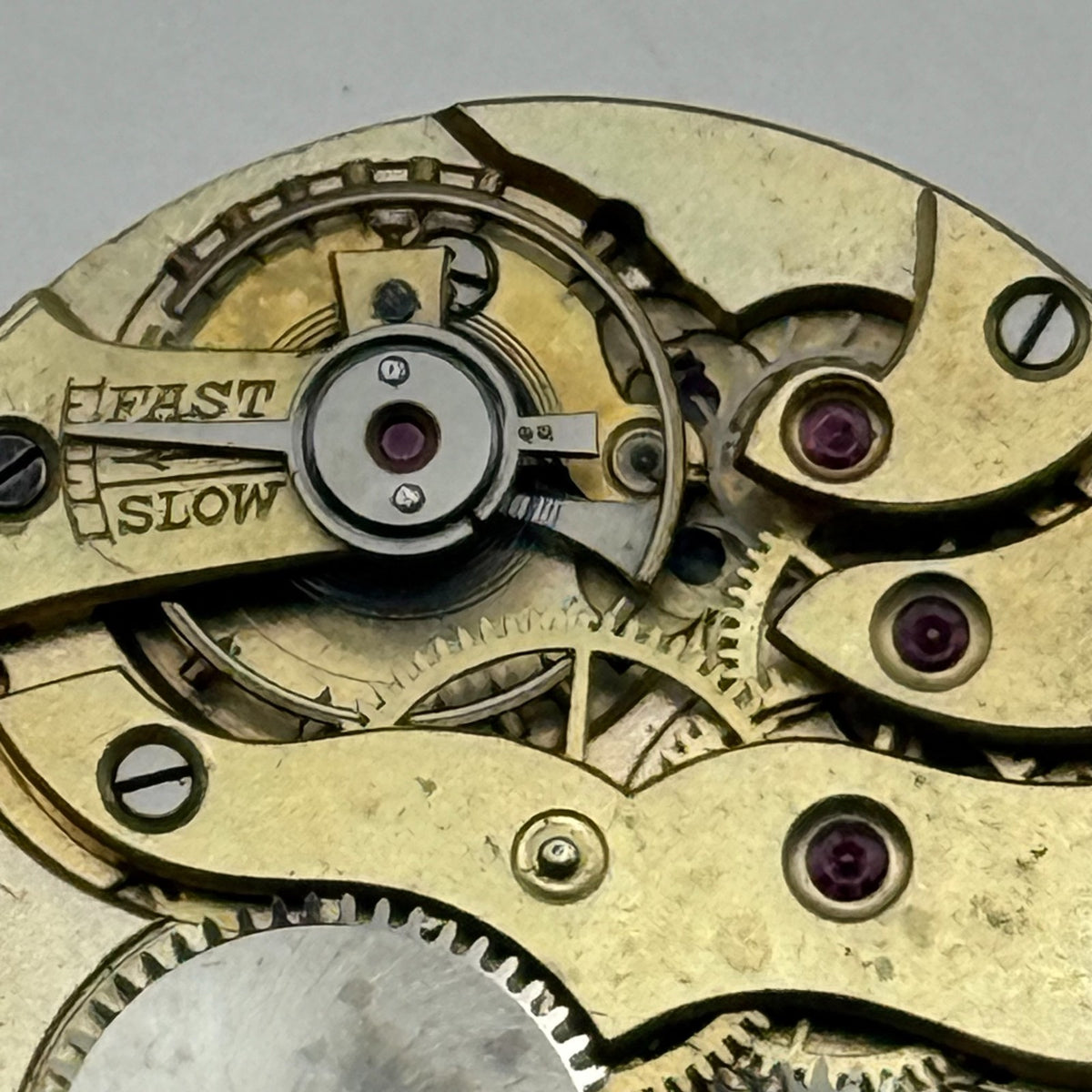 Trench Watch Movement Subseconds Manual Wind Vintage Parts Repair 27.8mm