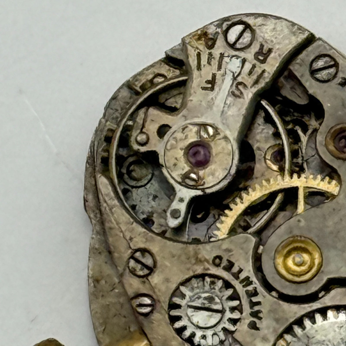 Cyma Watch Movement Ladies 15 Jewels Swiss Manual Wind Parts Repair 12.5mm