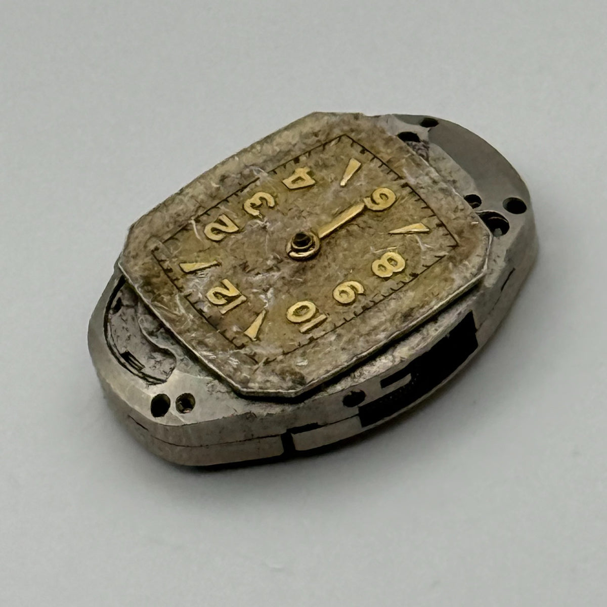 Elgin 662 Watch Movement 17 Jewels U.S.A. Manual Wind Parts Repair 14.2mm