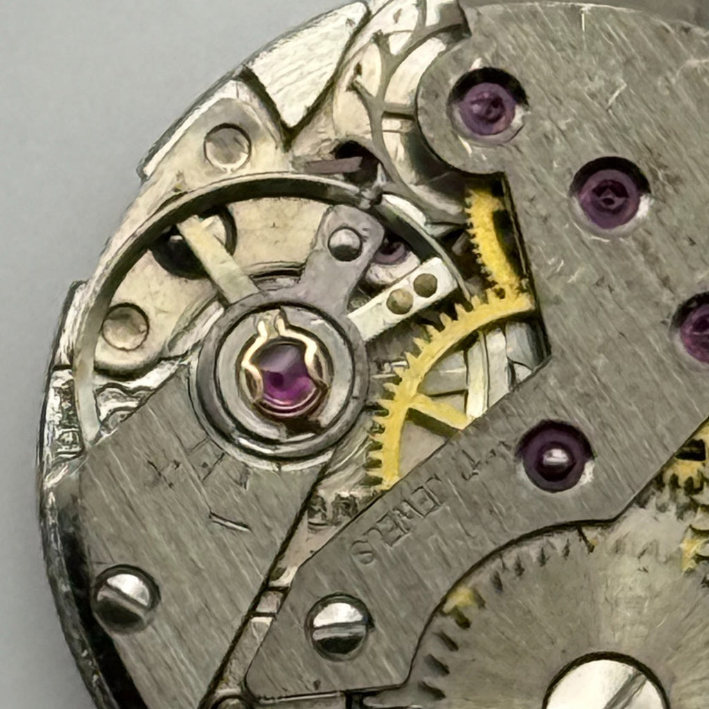 Unitas 6365N Watch Movement Running Excalibur 17 Jewel Swiss Parts Repair 19.6mm