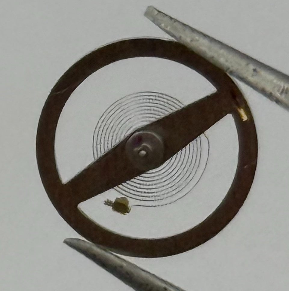 RL 1013 1217 Balance Wheel Complete And Spring 10½’’’ 5200 Watch Movement Parts
