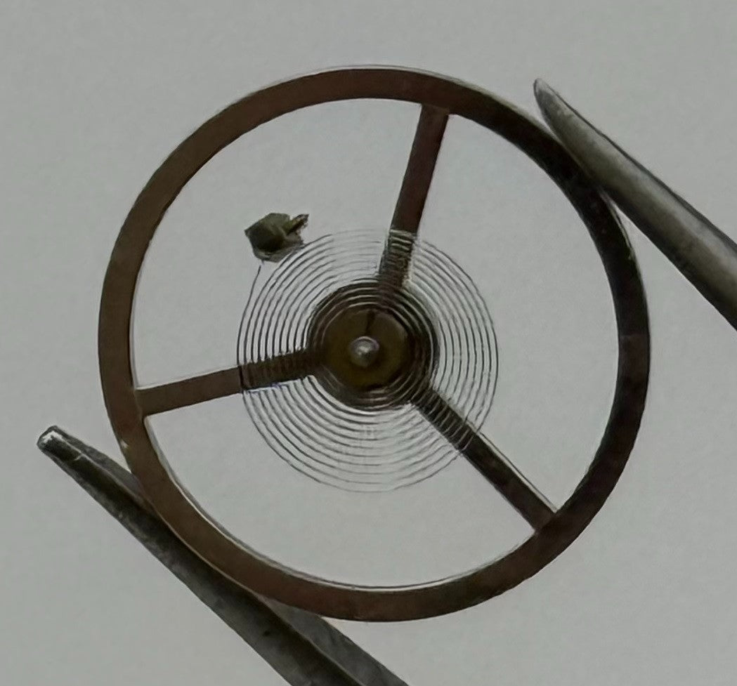 BFG 844 Balance Wheel Complete And Spring 10½’’’ 1867 Watch Movement Parts NOS