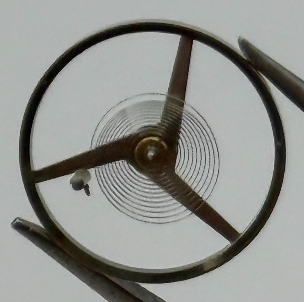 AS 1710 1814 Balance Wheel Complete And Spring 1576 M Watch Movement Parts NOS