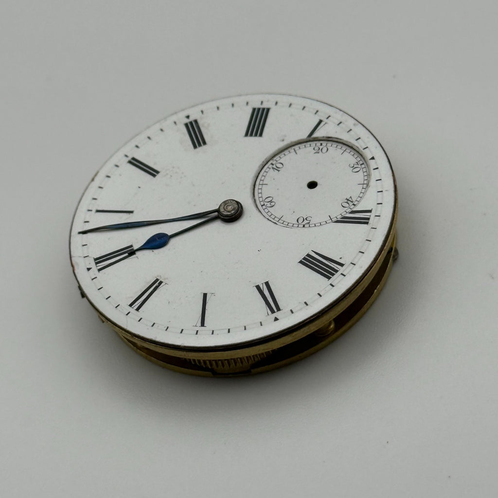 English Lever Pocket Watch Movement - James Whittle Blackburn - Parts / Repair