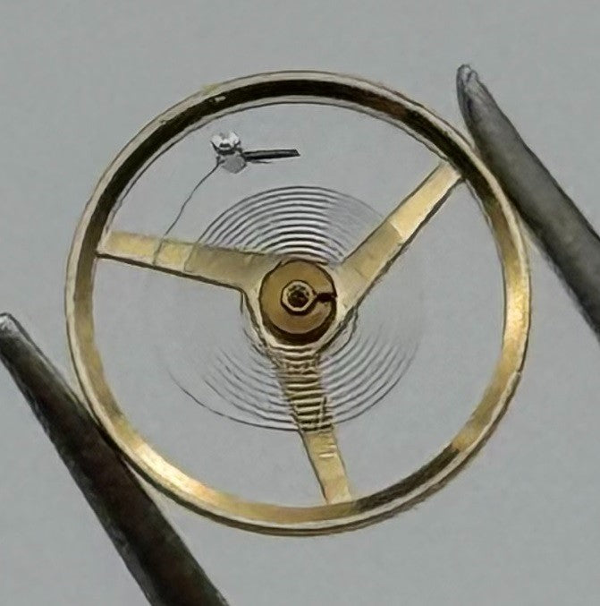AS 1977-2 Balance Wheel Complete And Spring Renata 1831 Watch Movement Parts NOS