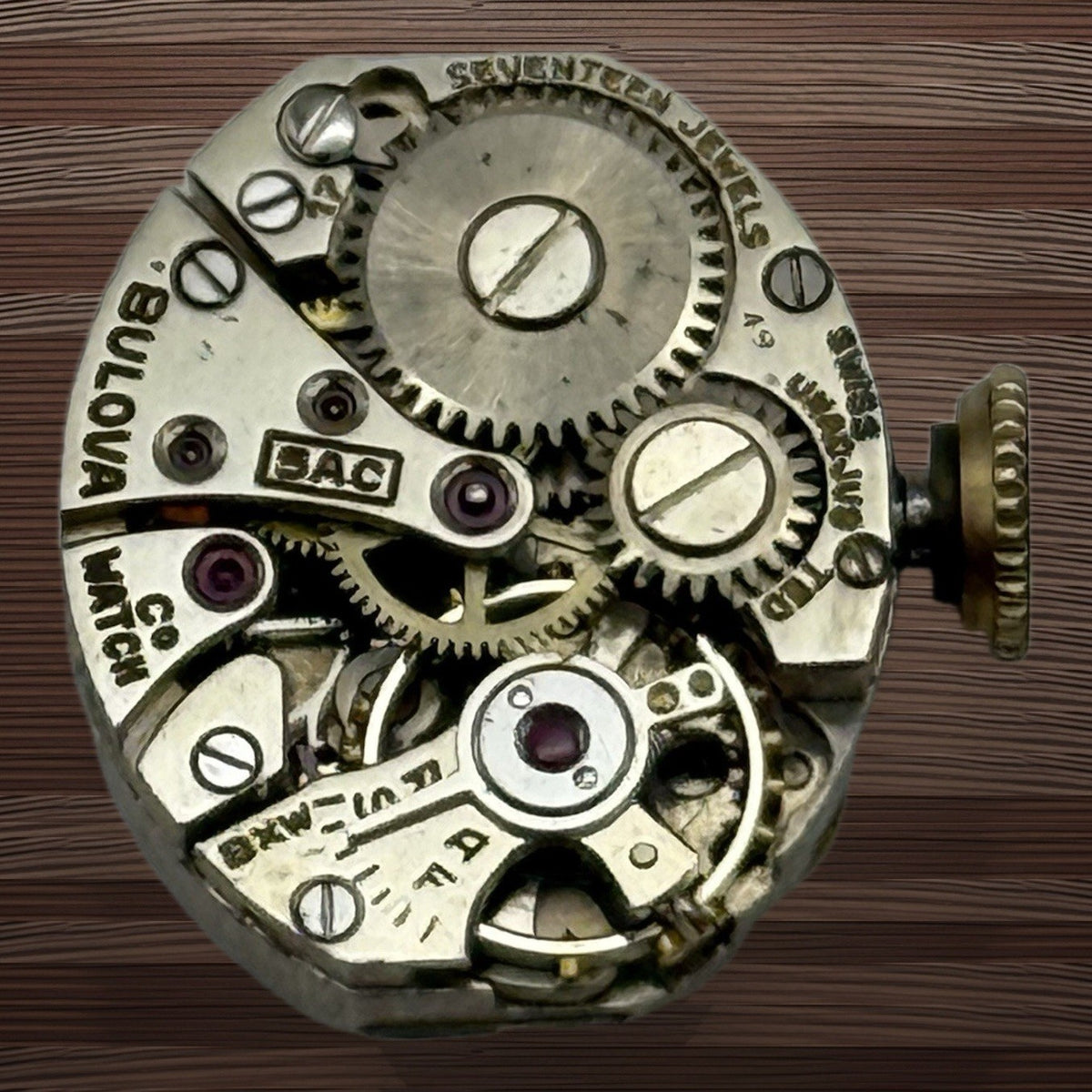 Bulova 5AC Watch Movement - Ladies - For Parts / Repair - 13.1mm