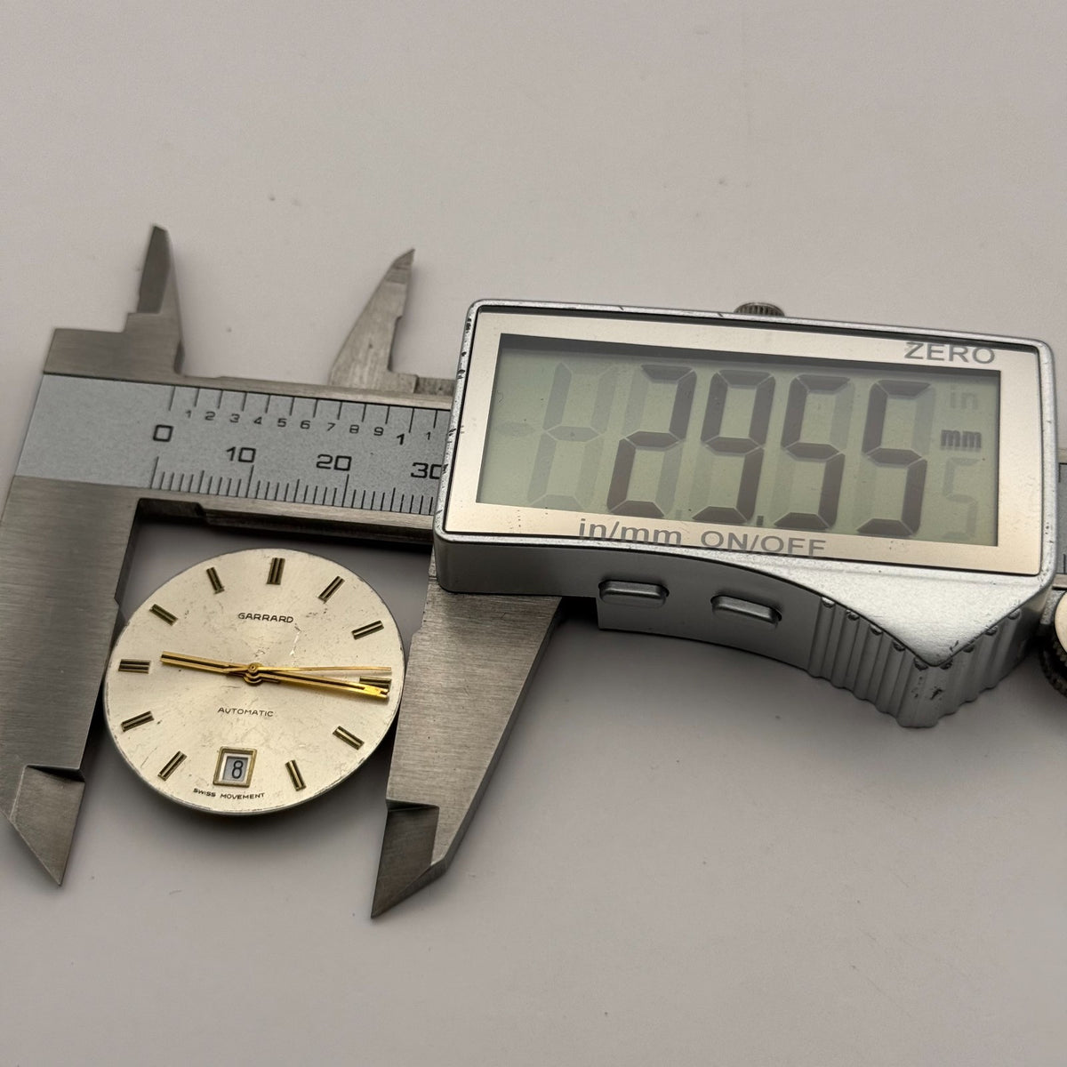 MSR S76-28 Watch Movement - Garrard Automatic - For Parts / Repair - 25.9mm