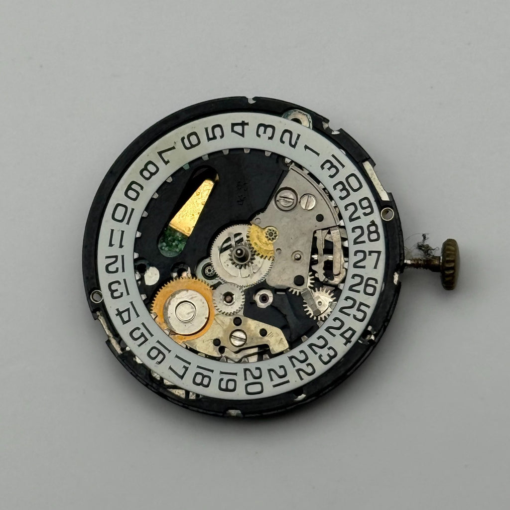 Bulova 2562.10 Watch Movement - ESA 944.111 Quartz - For Parts / Repair - 25.2mm