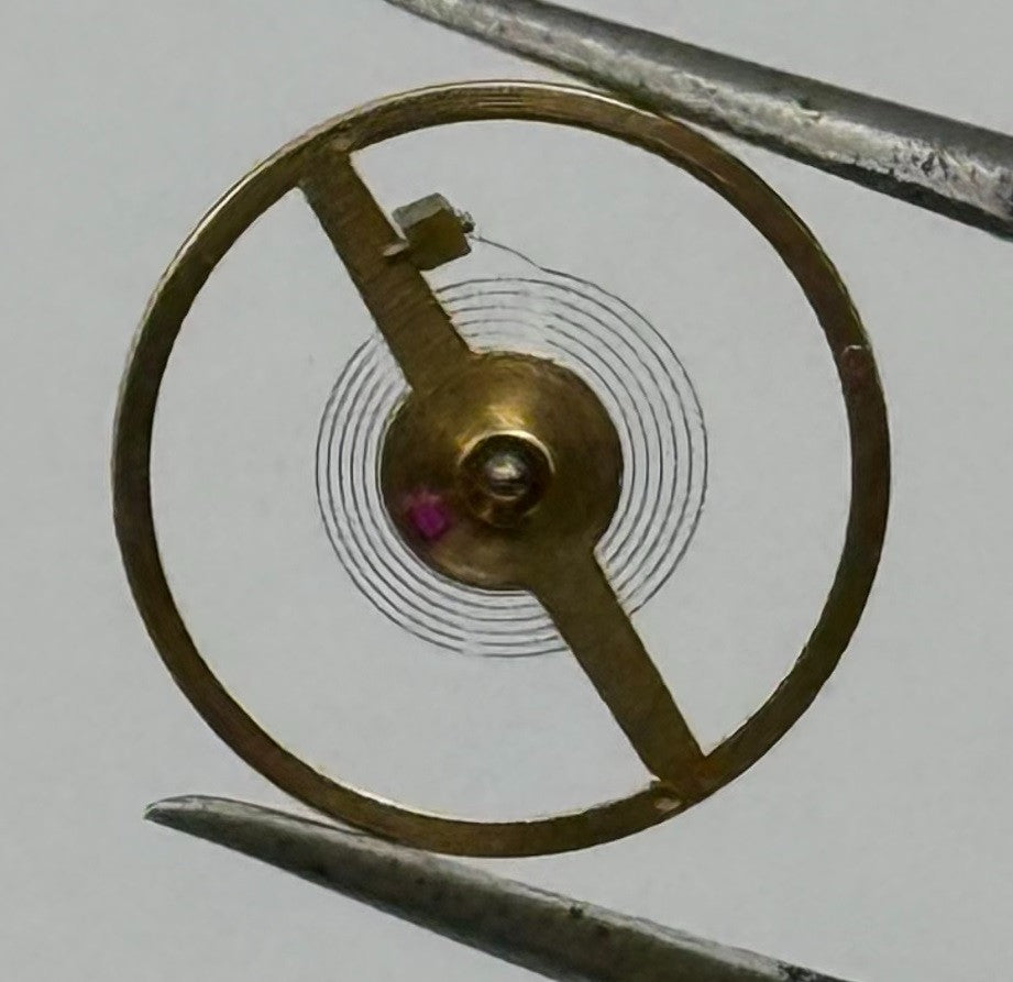 BFG 1582 Balance Wheel Complete And Spring Renata 1402 Watch Movement Parts NOS