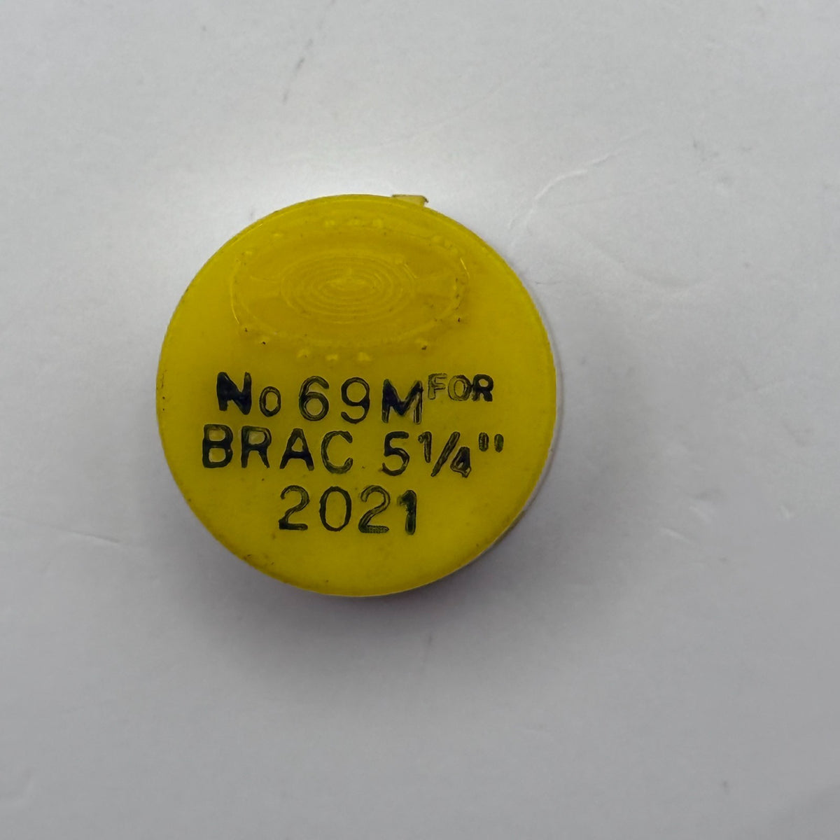Brac 2021 Balance Wheel Complete And Spring 5¼'' 69 M Watch Movement Parts NOS