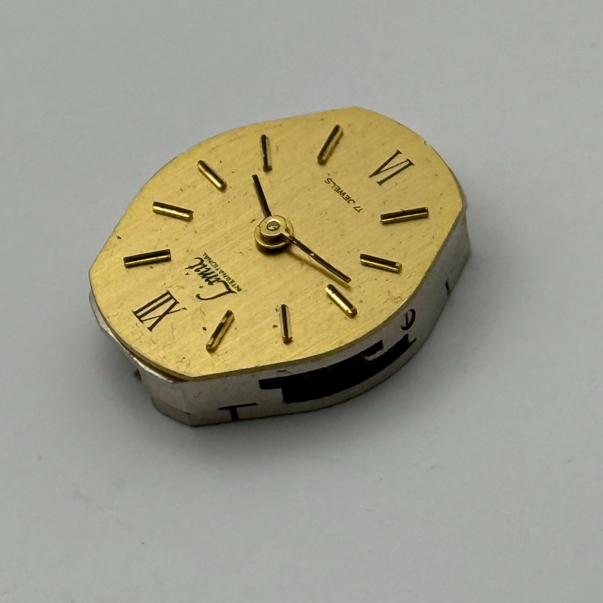 FE 163 Watch Movement Limit 17 Jewels Swiss Manual Wind Parts Repair 15.3mm