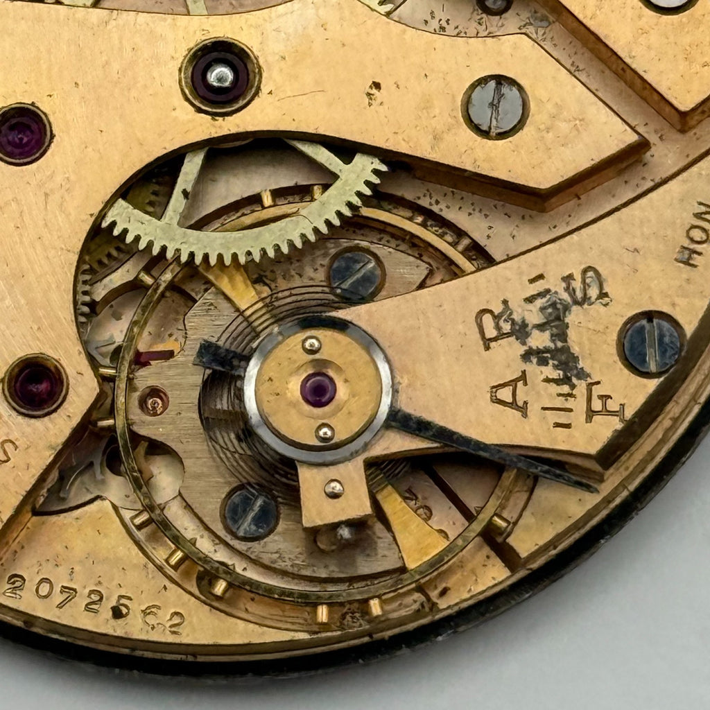Tissot 38.2 Pocket Watch Movement Open Face 17 Jewels Sub Seconds Parts 38.2mm
