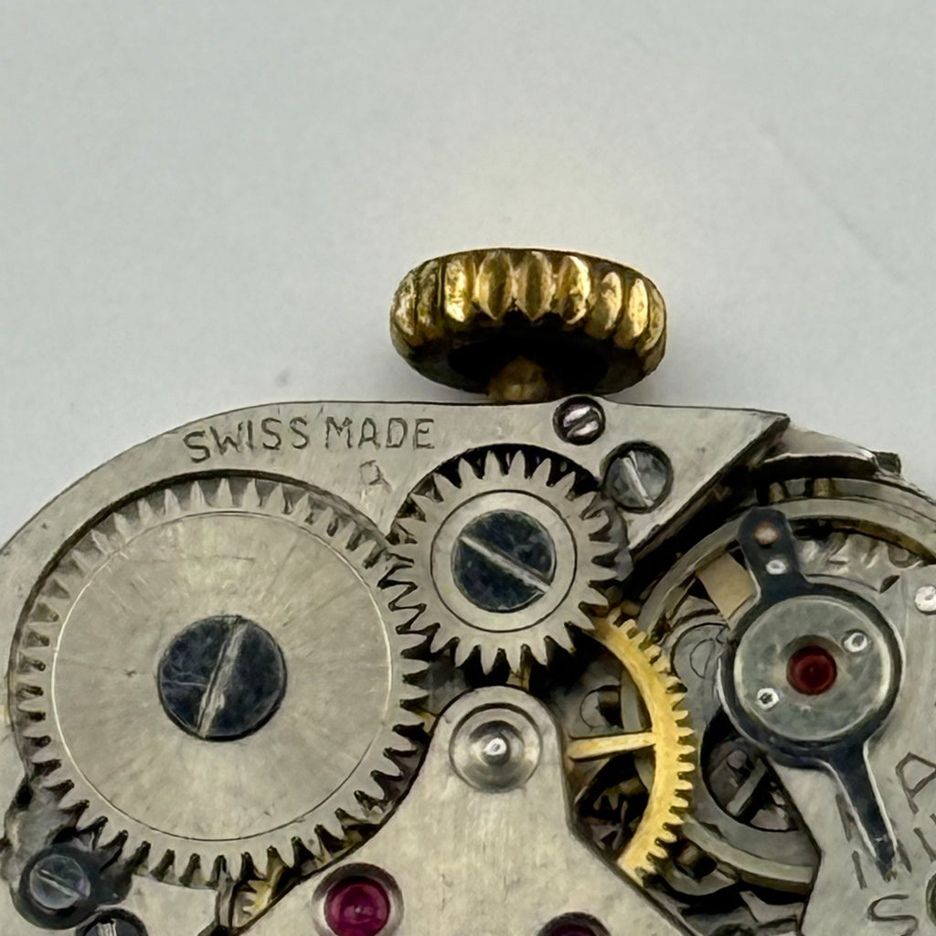 FEF 270 Watch Movement Running Avia 15J Swiss Manual Wind Parts Repair 12.8mm