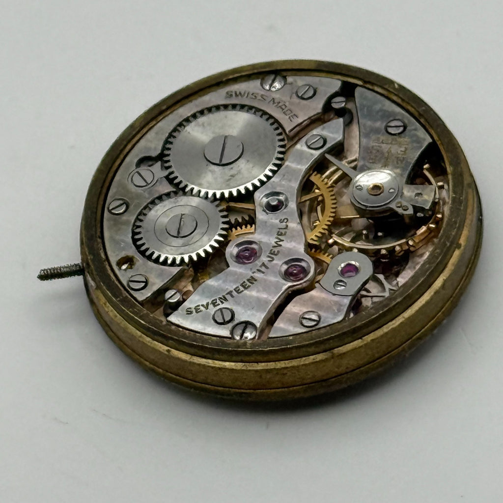 Kendal & Dent London Watch Movement - 17 Jewels - For Parts / Repair - 27mm