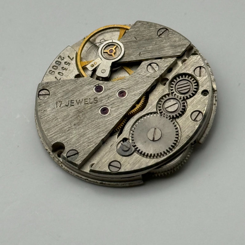 Poljot 2609 Watch Movement Soviet 17 Jewels Manual Wind Parts Repair 26.5mm