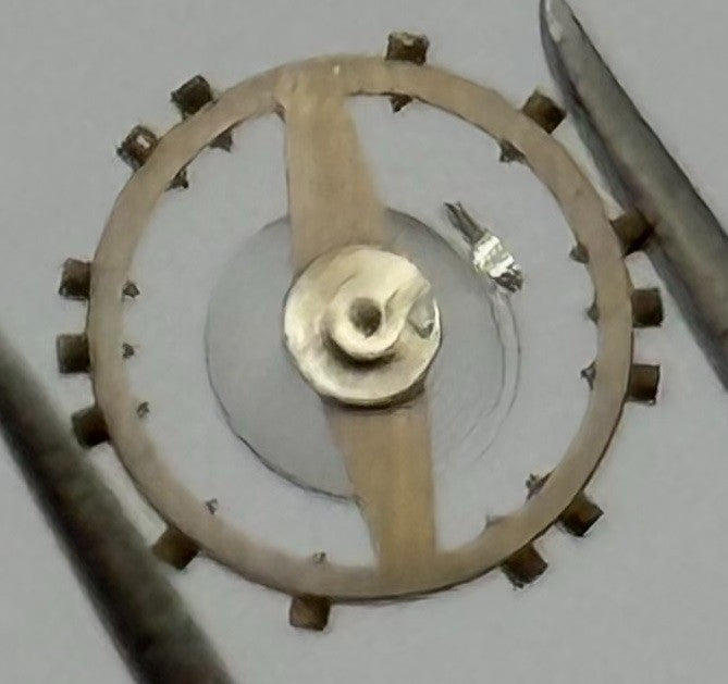 Felsa 60 Balance Wheel Complete And Spring 5¼’’’ Progress Watch Movement Parts