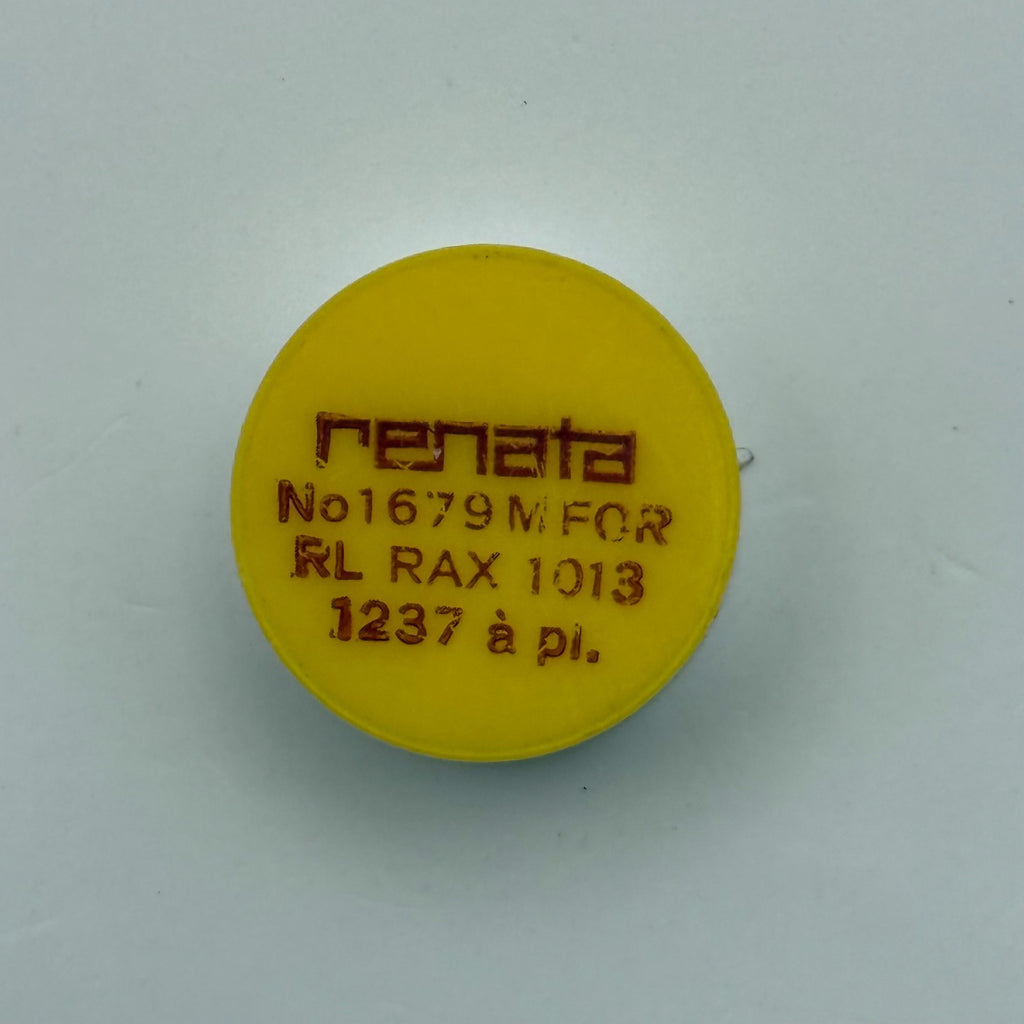 RL Rax 1013 1237 Balance Wheel Complete And Spring 1679 M Watch Movement Parts