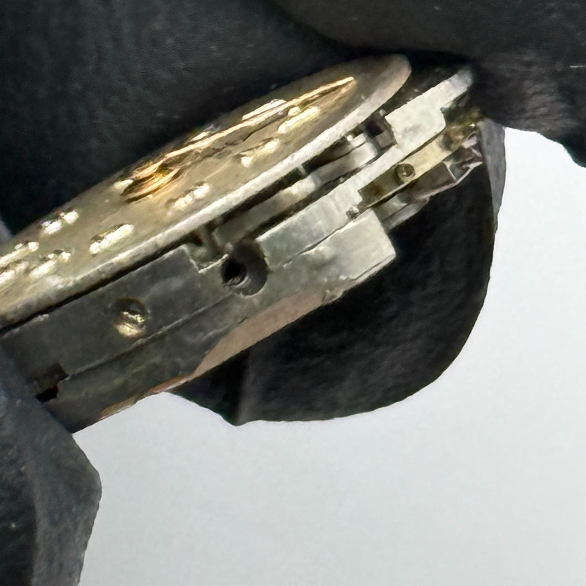 Record 75 Watch Movement Josmar 15 Jewels Swiss Manual Wind Parts Repair 15.2mm
