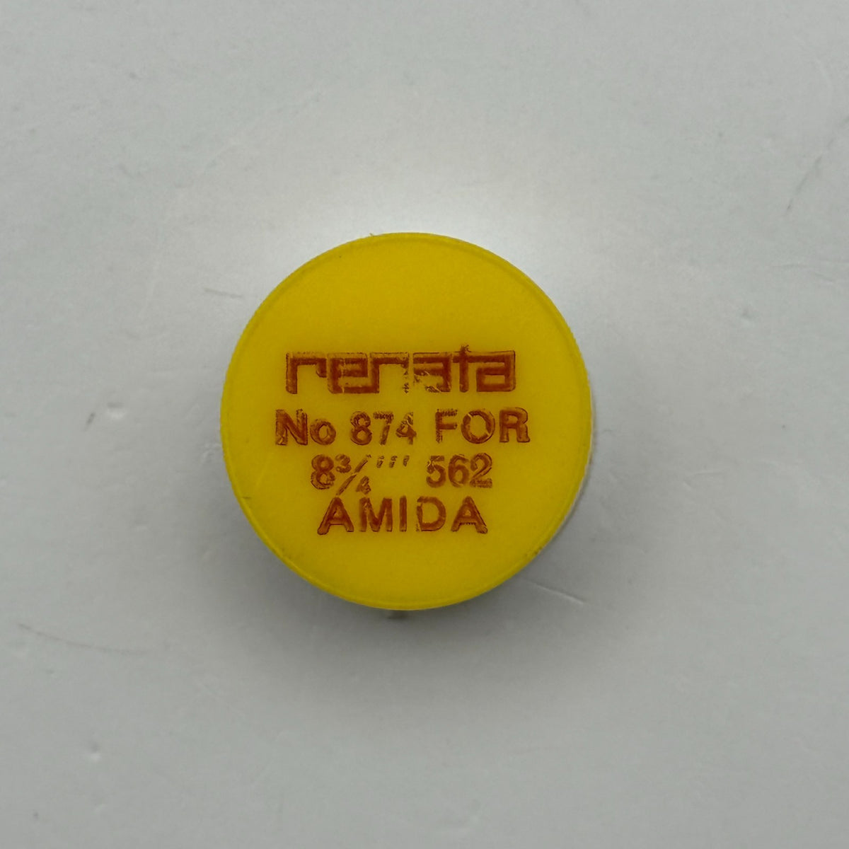 Amida 562 Balance Wheel Complete And Spring 8¾’’’ 874 Watch Movement Parts NOS
