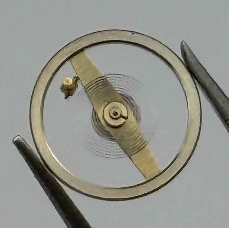 Amida 562 Balance Wheel Complete And Spring 8¾’’’ 874 Watch Movement Parts NOS