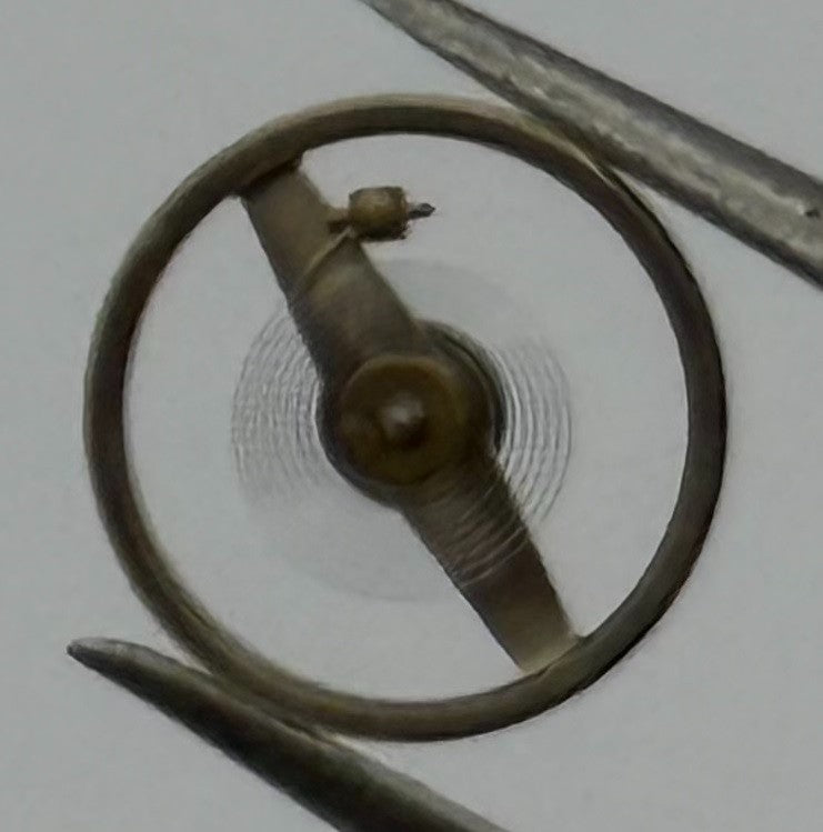 Ebosa 86 87 Balance Wheel Complete And Spring 8¾’’’ 1249 Watch Movement Parts