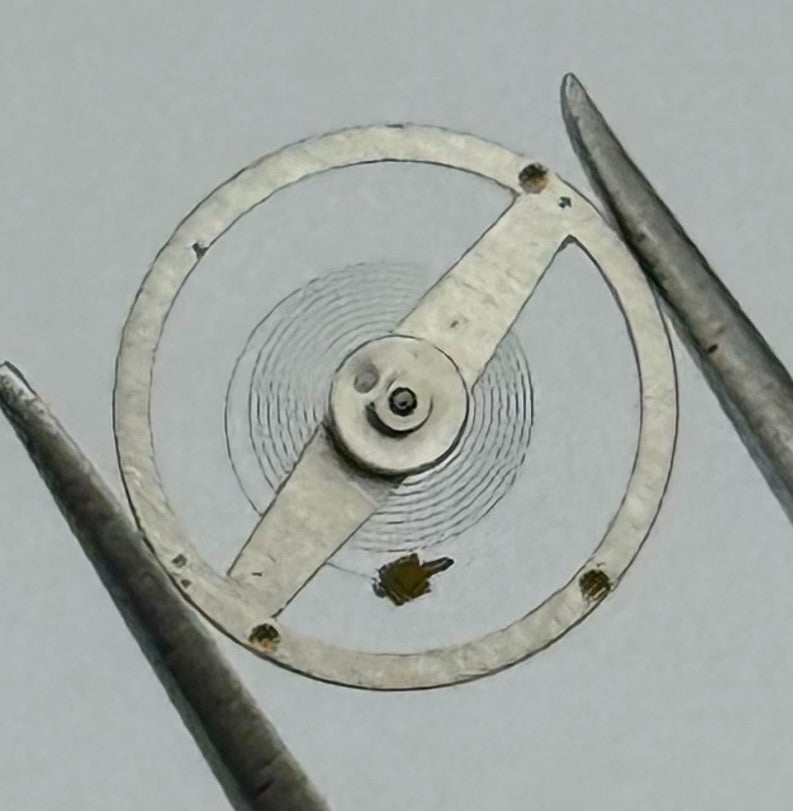 Ebosa 52 Balance Wheel Complete And Spring 5¼’’’ Renata 130 Watch Movement Parts