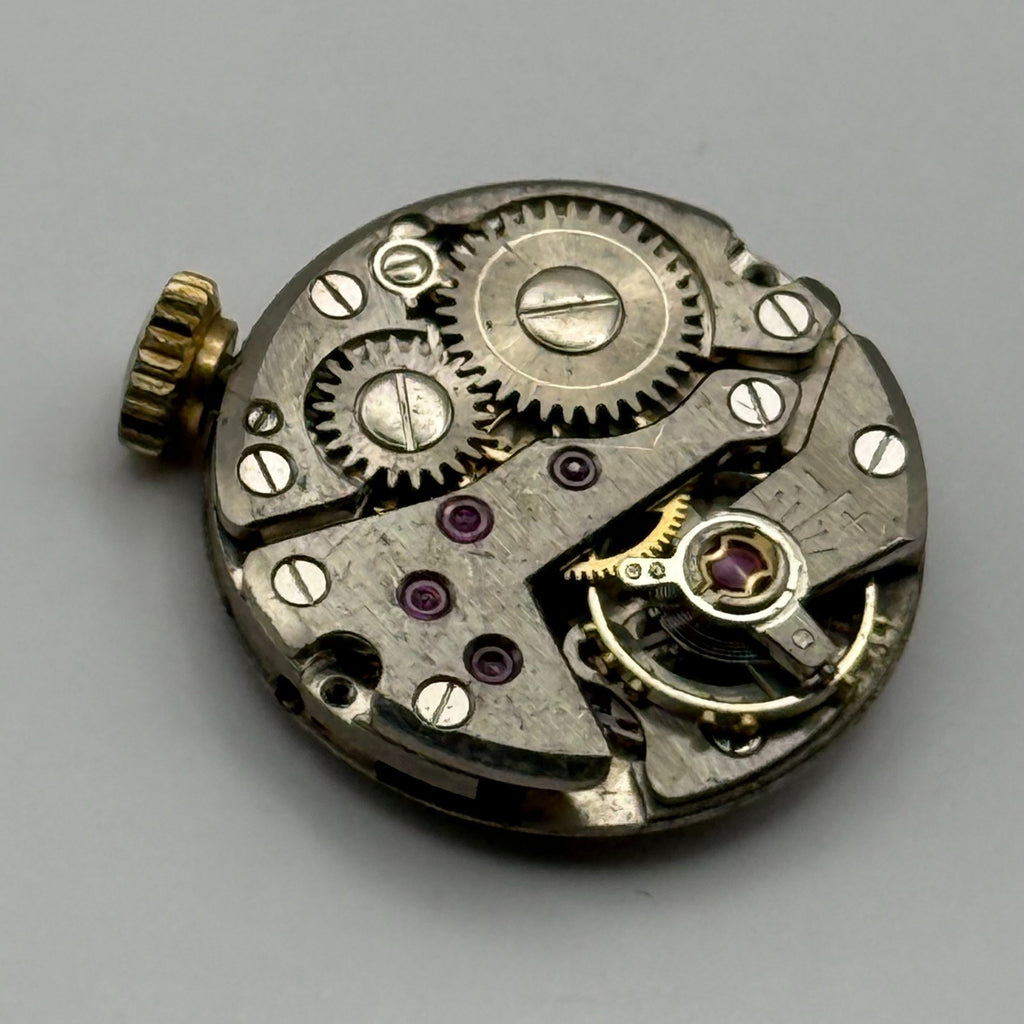 FHF 34 Watch Movement Gigandet Incabloc 17 Rubis Ladies Manual Wind Parts 17.4mm