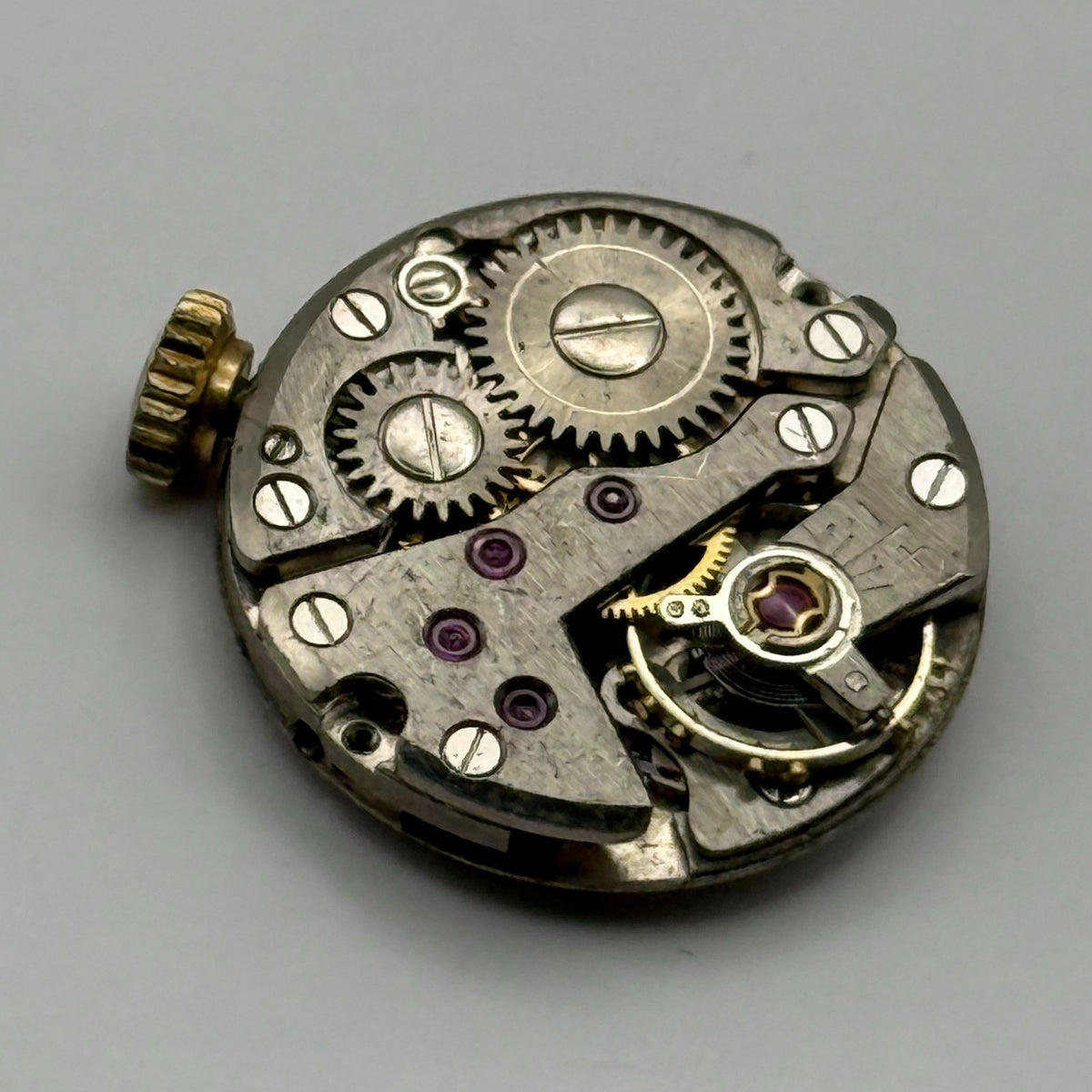 FHF 34 Watch Movement Gigandet Incabloc 17 Rubis Ladies Manual Wind Parts 17.4mm