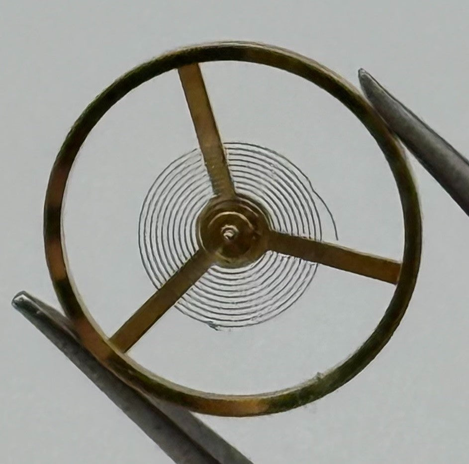 C.603 Balance Wheel Complete And Spring 10½’’’ Renata Watch Movement Parts NOS