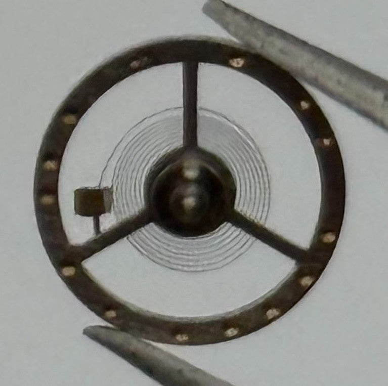 BFG 925 Balance Wheel Complete And Spring 6¾-8’’’ 1062 Watch Movement Parts NOS
